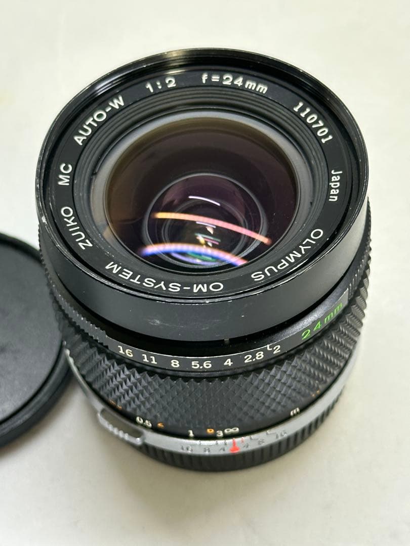 レンズ(単焦点) Olympus OM ZUIKO MC AUTO-W 24mm F2.0
