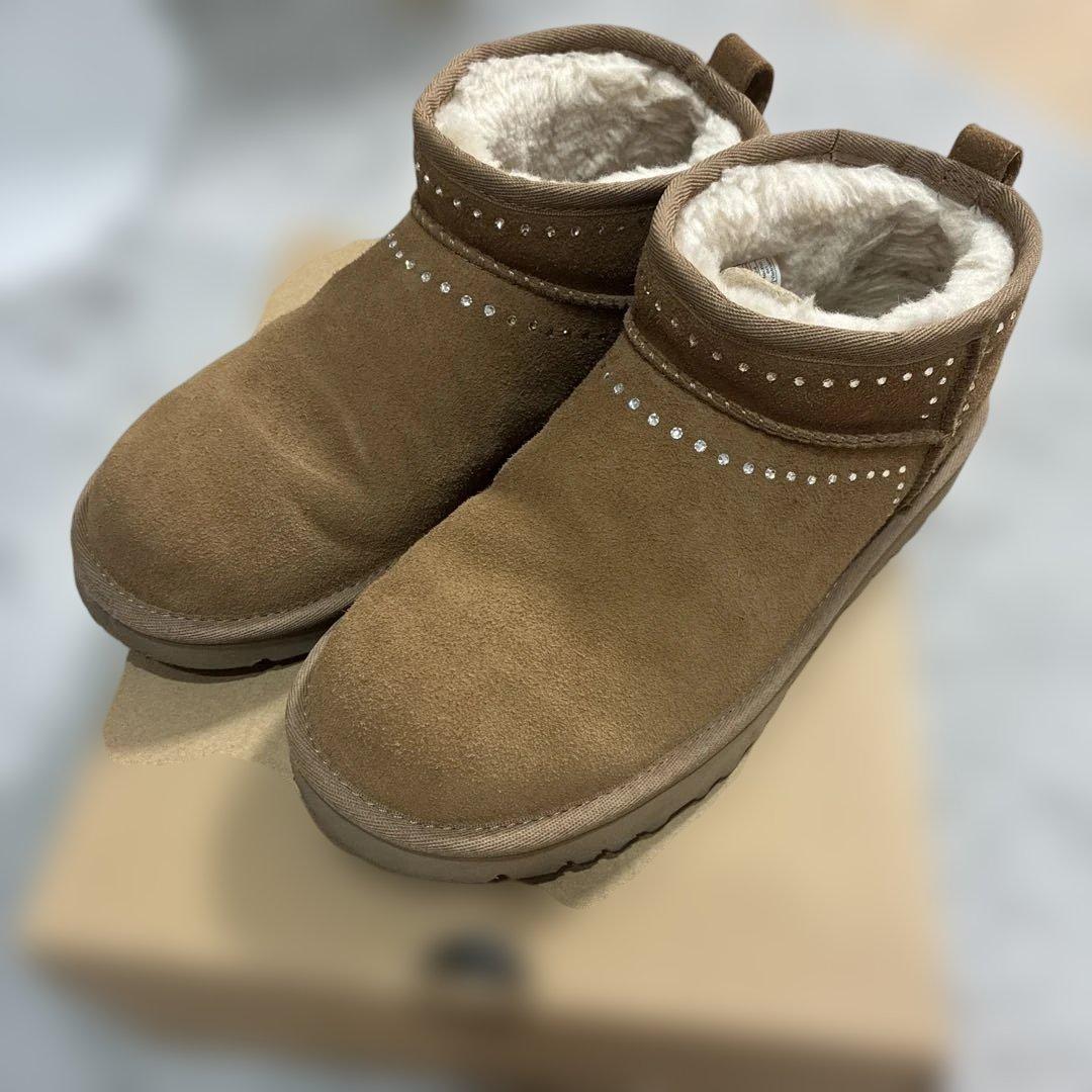 a*☆様 UGG W CLASSIC ULTRA MINI ムートンブーツ 美品