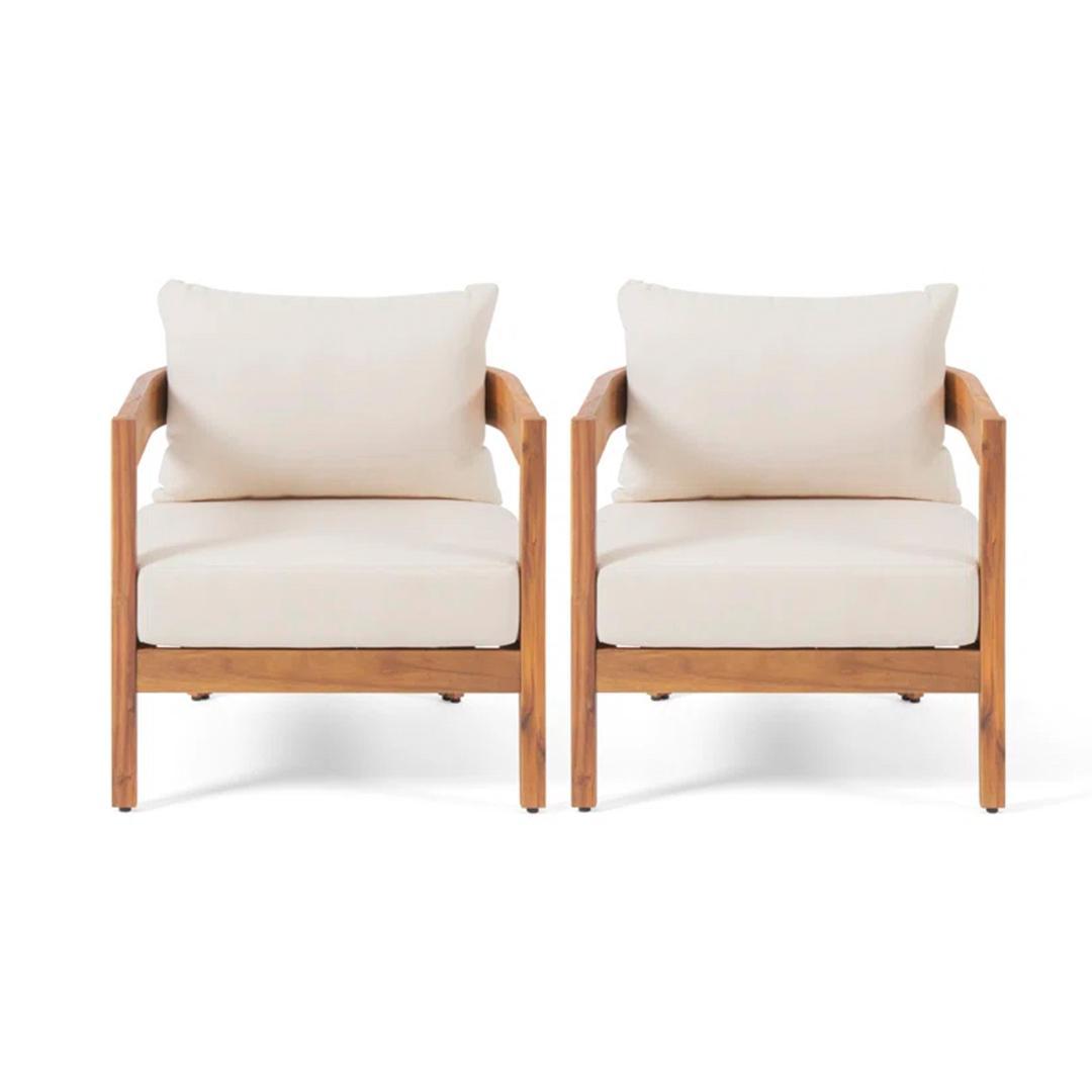 ガーデンファーニチャー 3点セット 天然木 屋外用