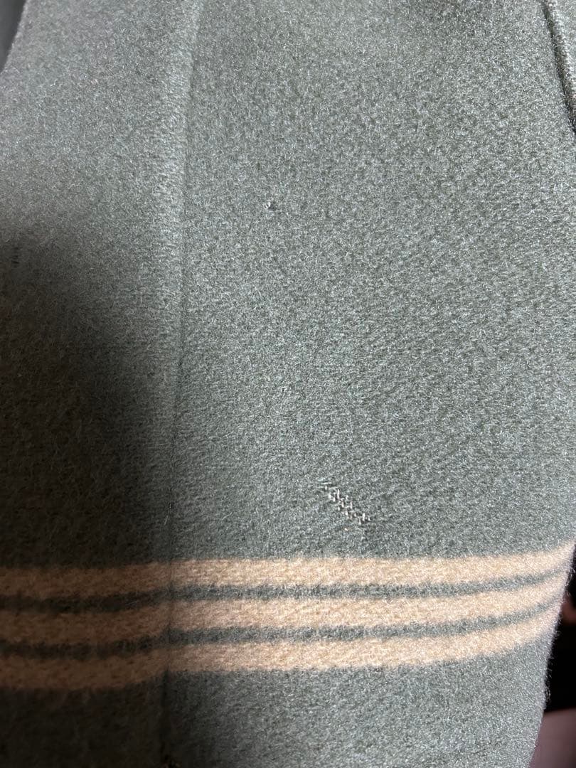 【希少カラー】89aw STONE  モンゴメリーコート カーキ