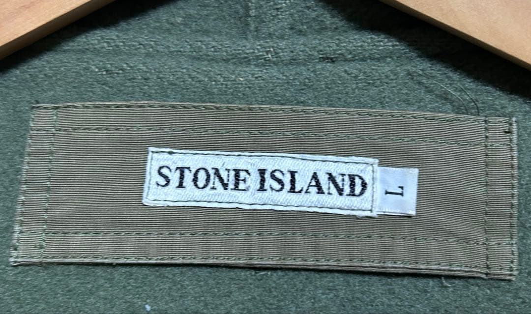 【希少カラー】89aw STONE  モンゴメリーコート カーキ