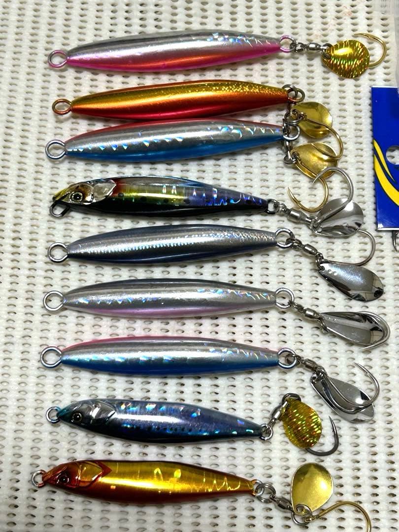 サワラブレードジグ、シマノ、ジャッカル スペアフック大量！ヘビーウェイト