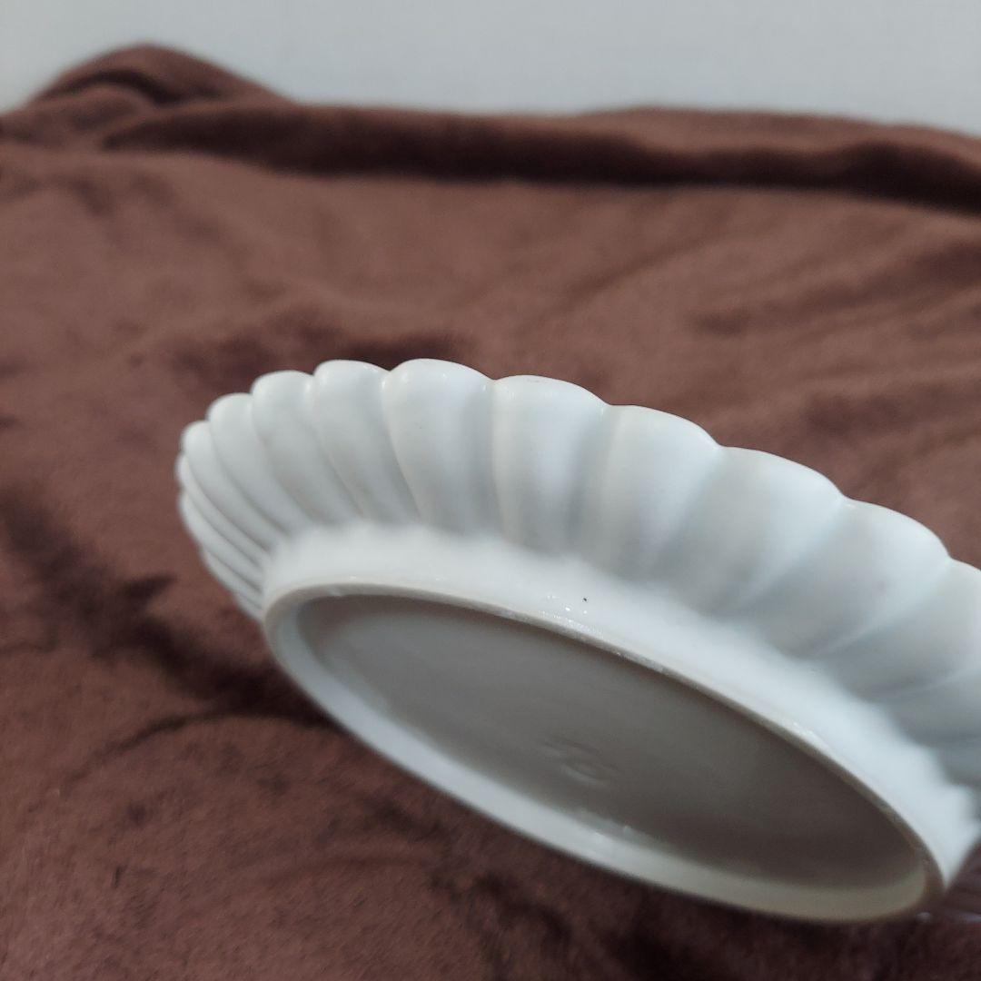 臼杵焼 輪花プレート 白 10枚 新品未使用 ４枚 開封済 ６枚