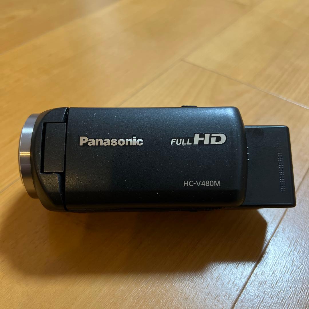 Panasonic HC-V480M フルHDビデオカメラ（大容量予備電池付）