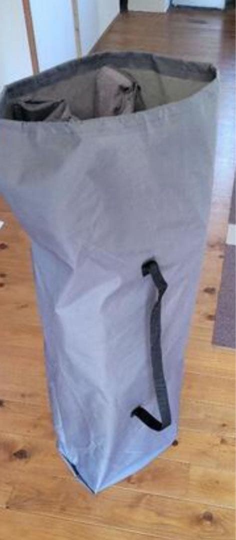 グレー 折りたたみベッド 収納バッグ付き キャンプ