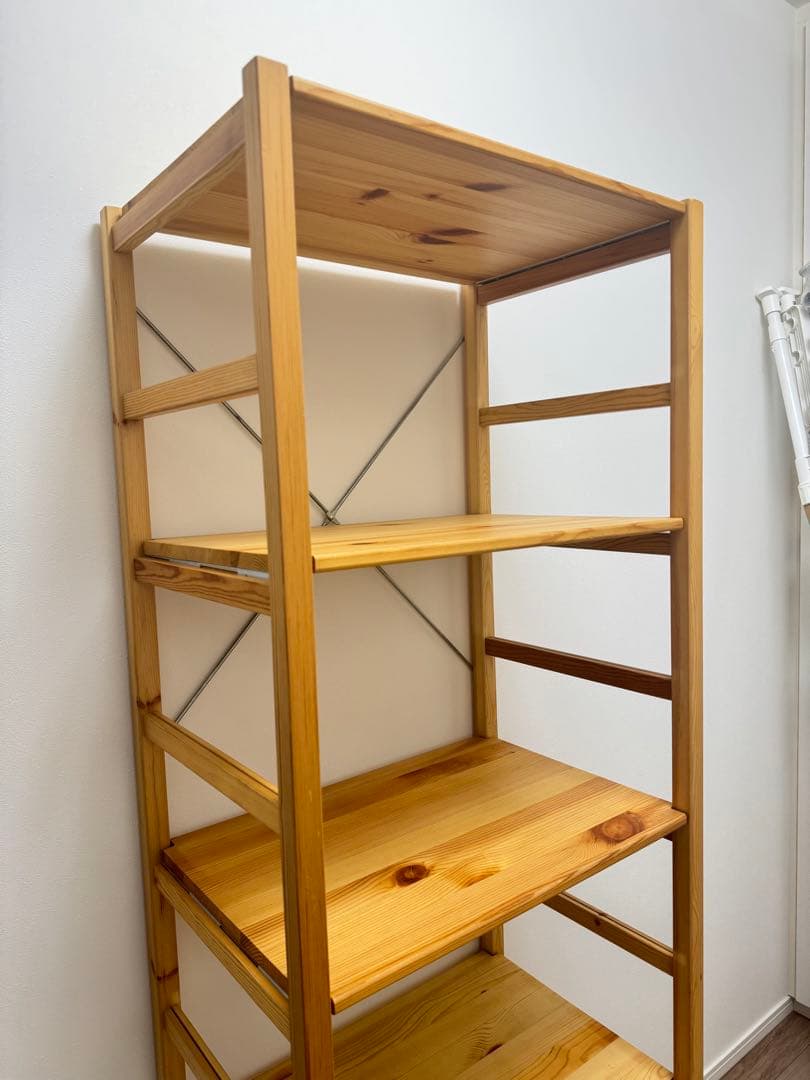 無印良品　パイン材ユニットシェルフ・５８ｃｍ幅・大