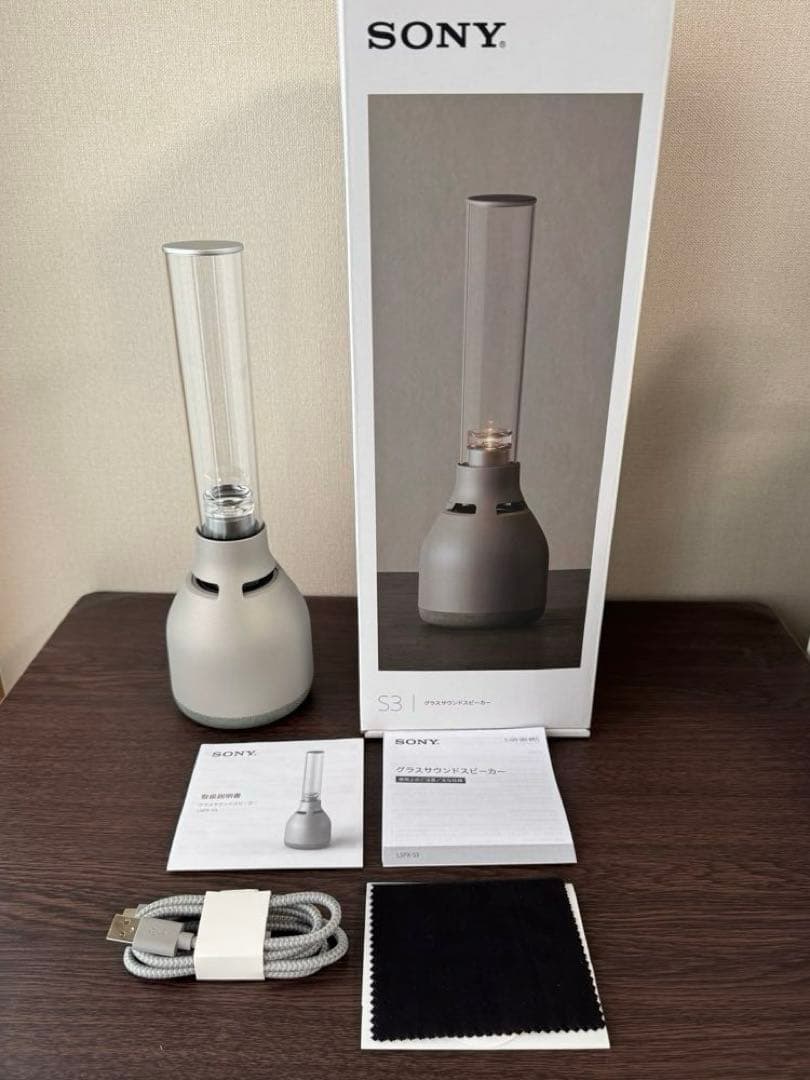 SONY グラスサウンドスピーカー LSPX-S3【美品】