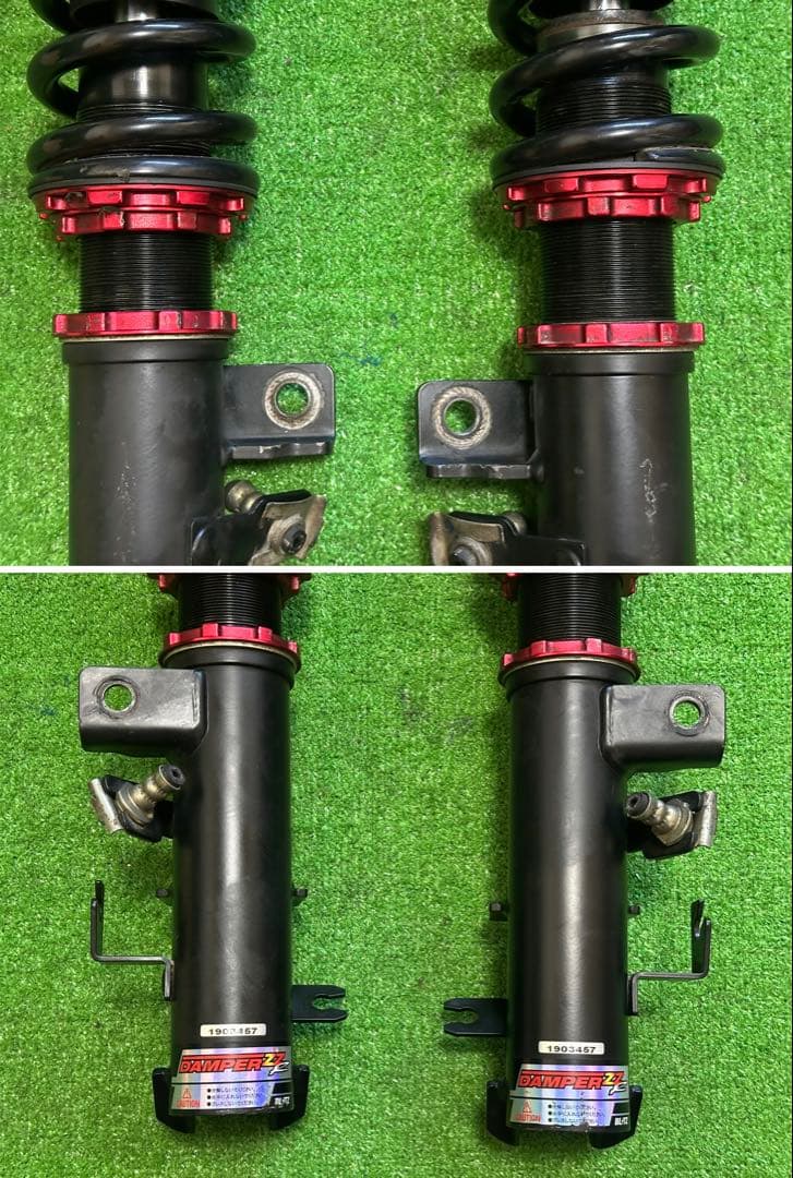 日産エルグランド E51 ブリッツダンパーZZ-R 調整式サスペンション。