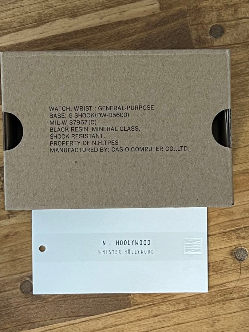 CASIO G-SHOCK エヌハリウッドDW-5600NH-JR
