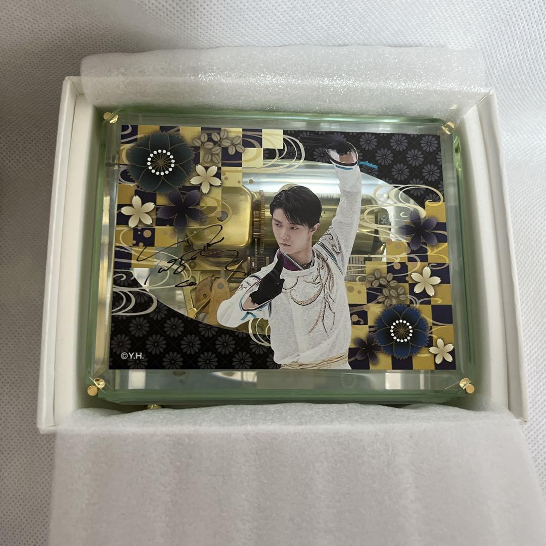 【美品・動作確認済】羽生結弦 オルゴール 陰陽師 SEIMEI クリスタル