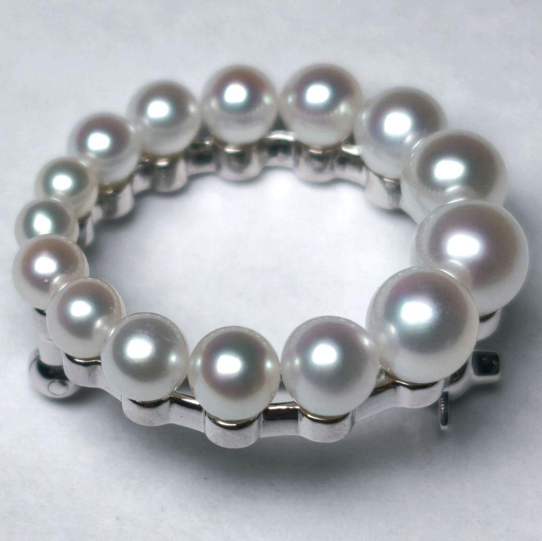 【未使用級 最高級】ミキモト ブローチ パール サークル 皇室御用達 箱付き