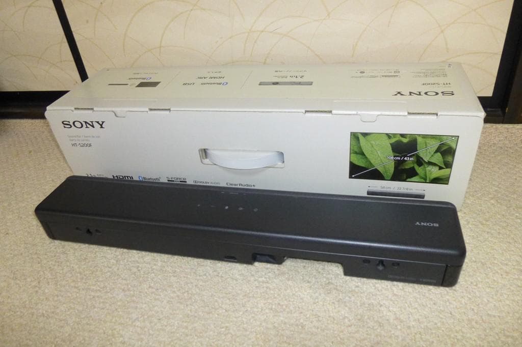 サウンドバー SONY HT-S200F