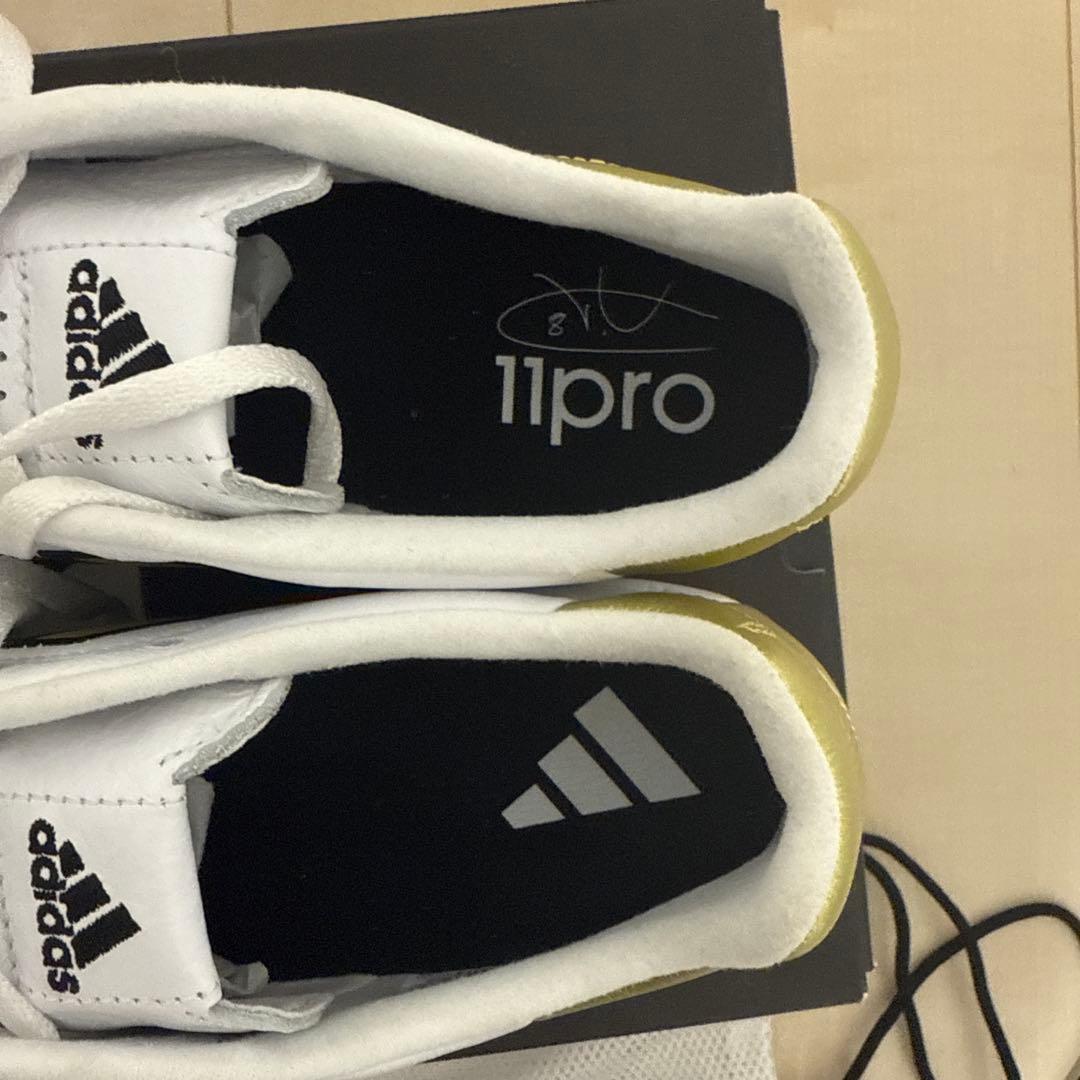 adidas 11pro ホワイト/ゴールド 限定コレクション