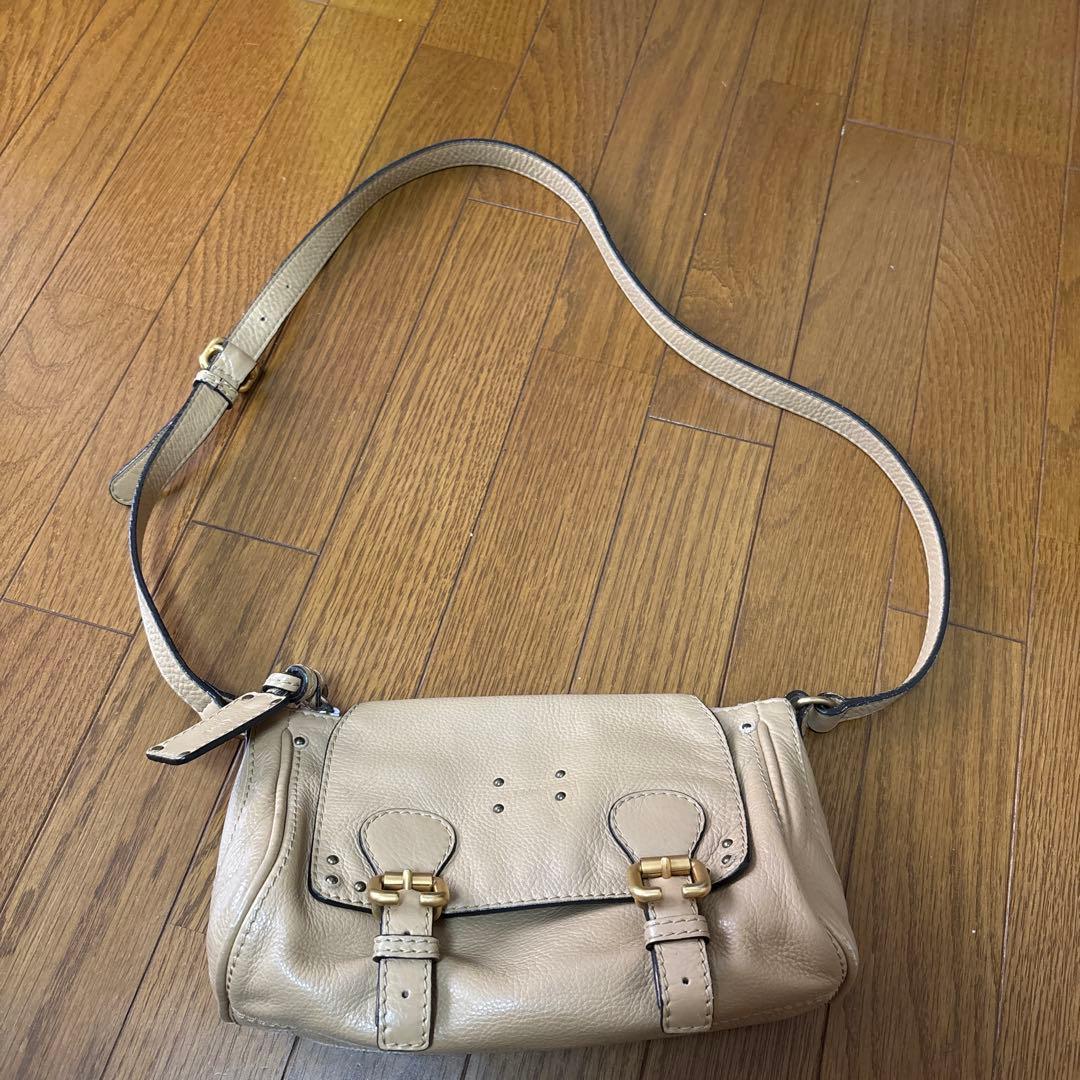 Chloé パディントン　ショルダーバッグ ベージュ