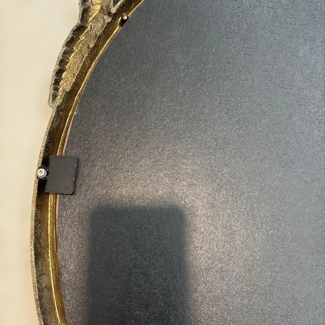 鏡 かがみ 壁掛け アンティーク ビンテージ 63.5×38.5㎝ ウォール