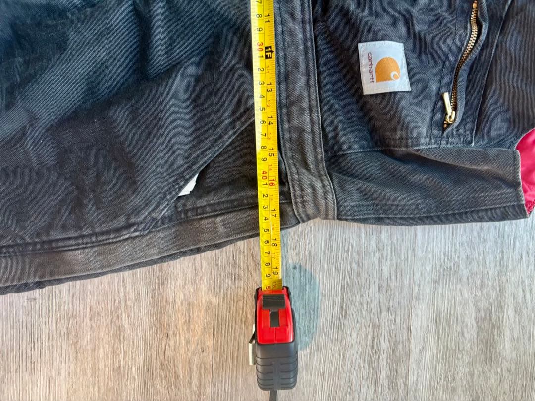 131 Carhartt 中綿ダブルニー オーバーオール USA製 ブラック｜