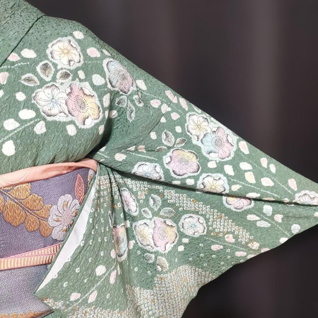 最終価格！訪問着フルセット 辻が花