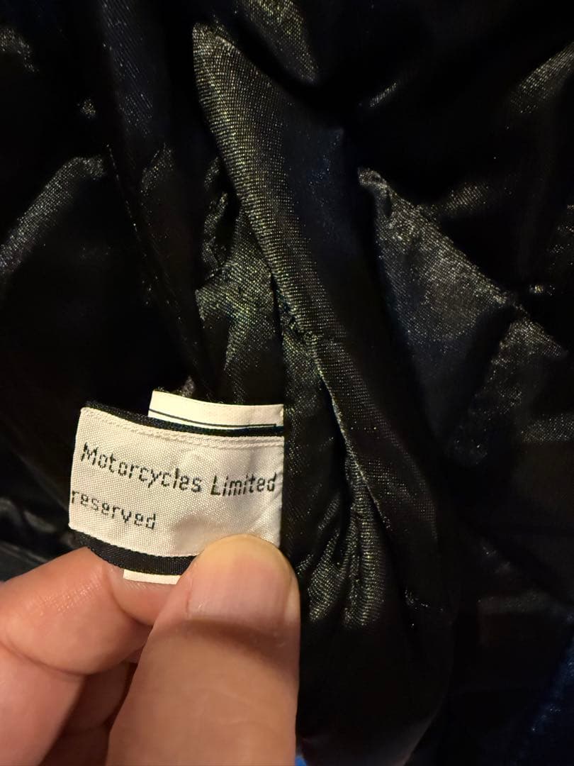 TRIUMPH レザージャケット　ブラック　レッド