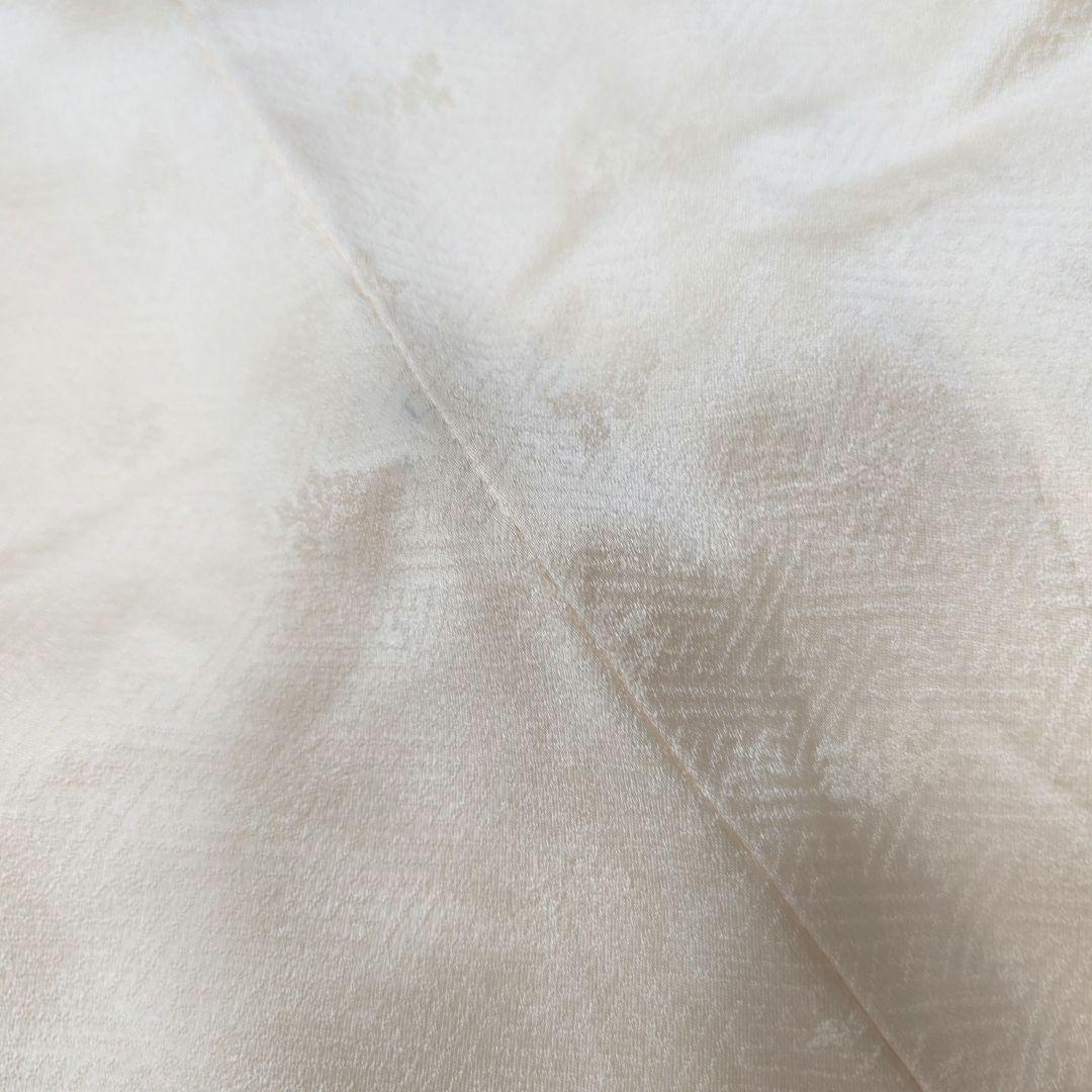 専用です【トールサイズ】クリーム色絞り訪問着と袋帯・帯揚げ帯締めの4点フルセット