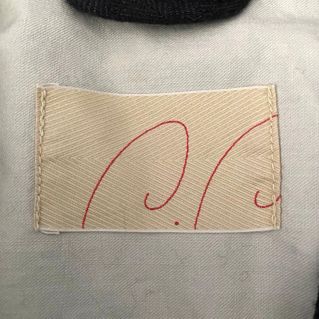 美品✨pallas palace パラスパレス リネン ウール コート 薄手 2