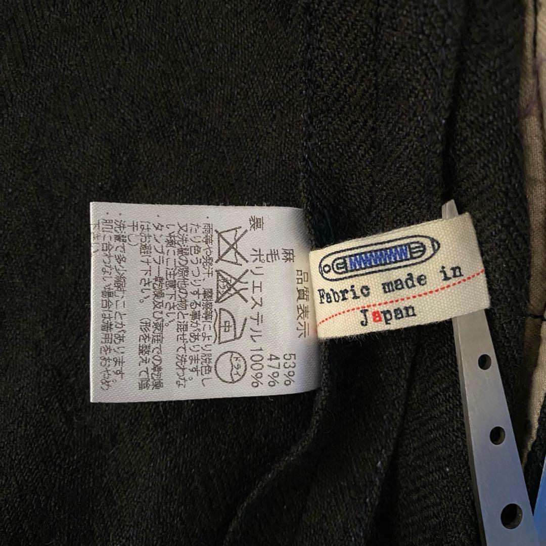 美品✨pallas palace パラスパレス リネン ウール コート 薄手 2