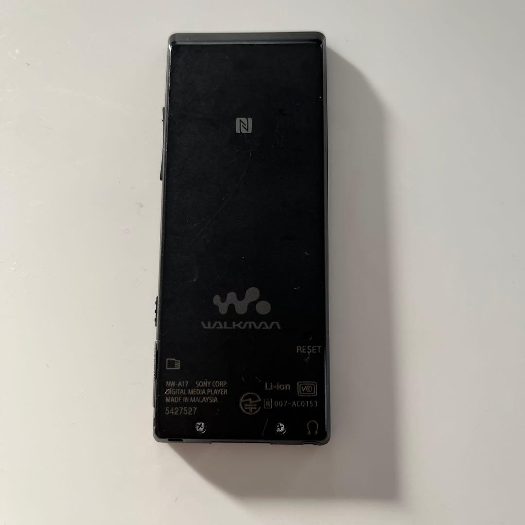 SONY NW-A17 ウォークマン ブラック 充電器(スピーカー機能付)セット