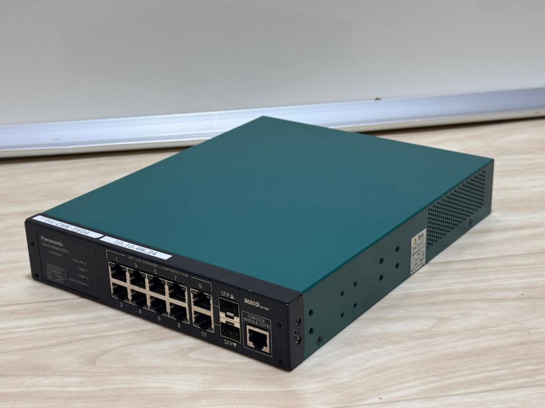 Panasonic 24ポートスイッチ Switch-M8ePWR