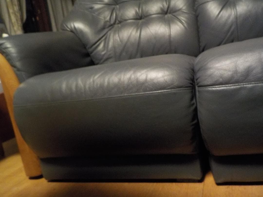 レザー　コーナーソファセット　五人掛け②