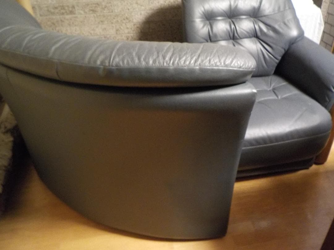 レザー　コーナーソファセット　五人掛け②