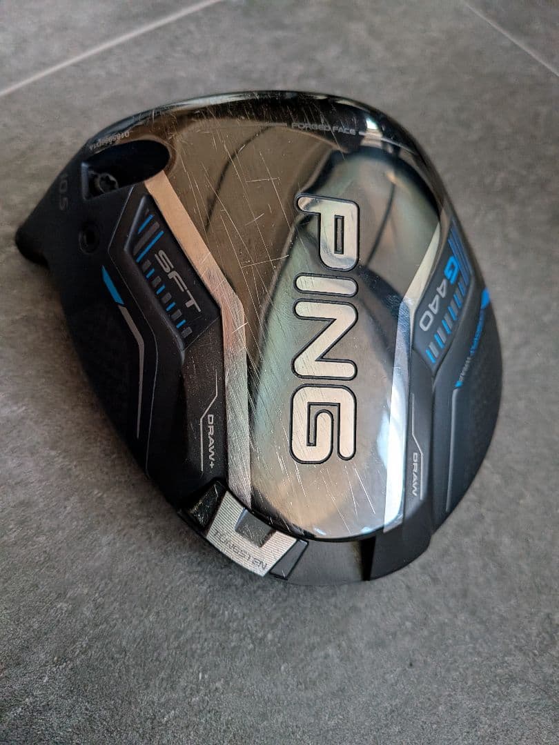 ●希少　レフティ●PING G440 SFT ドライバーヘッド 10.5度