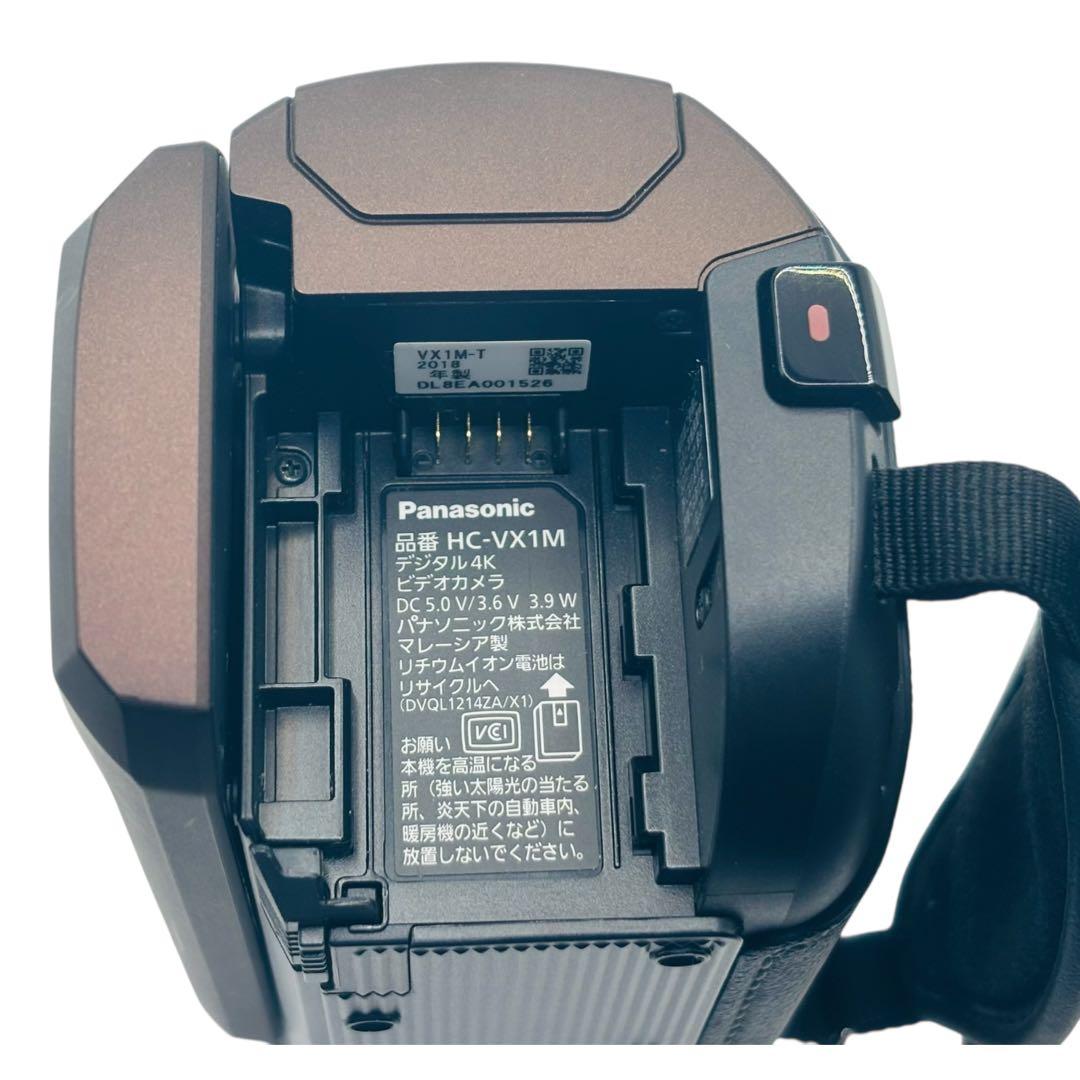 Panasonic HC-VX1M 4K ビデオカメラ