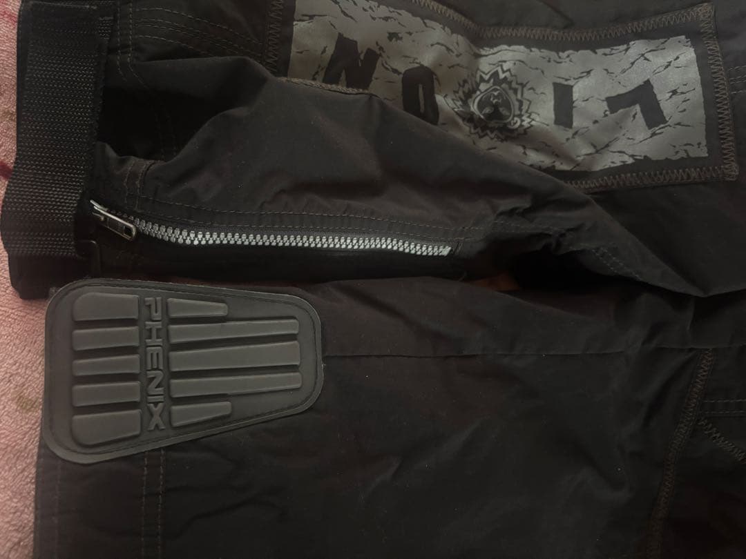 ライオン絵柄スノーウエア上下セット