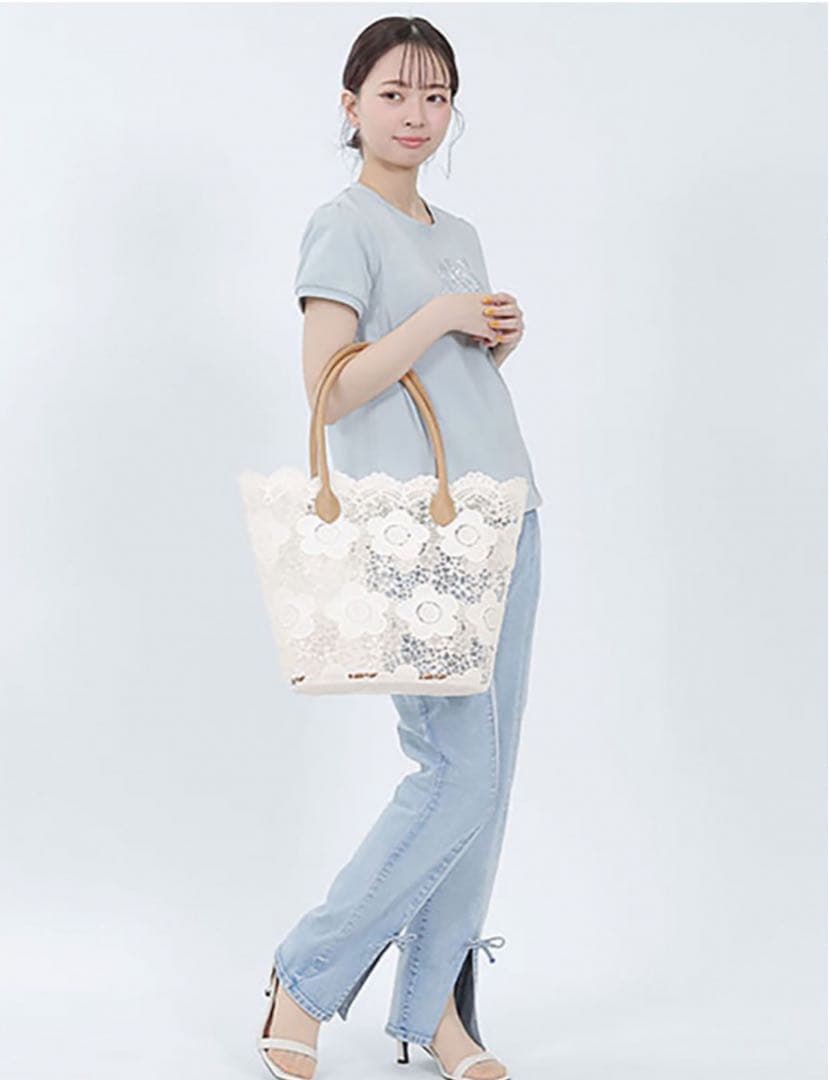 【新品、未使用】MARY QUANT レーストートバッグ
