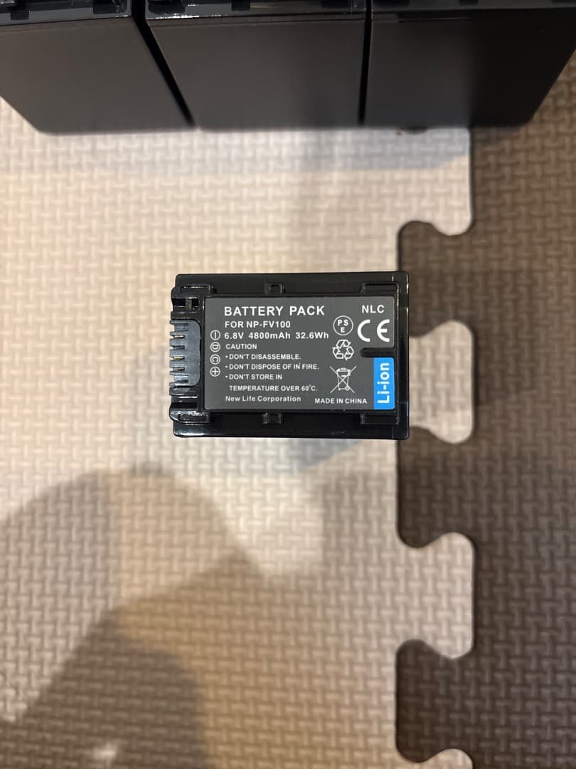 【★良品】NP-FV100 バッテリー 6個セット