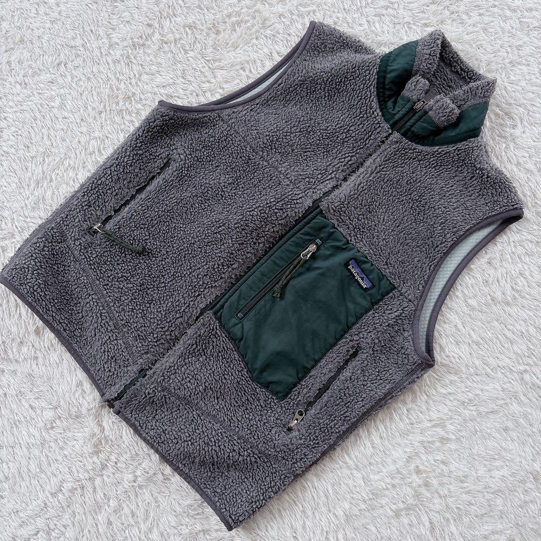 b.a.g.u.s様リクエスト品】パタゴニア　レトロX99年製　グレー US S