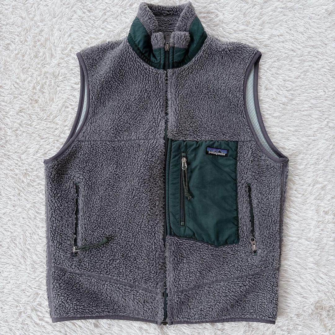 b.a.g.u.s様リクエスト品】パタゴニア　レトロX99年製　グレー US S