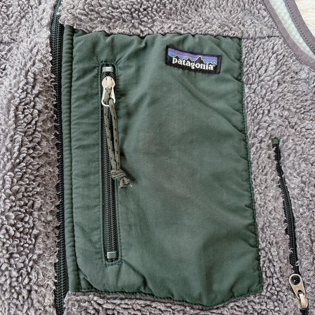b.a.g.u.s様リクエスト品】パタゴニア　レトロX99年製　グレー US S
