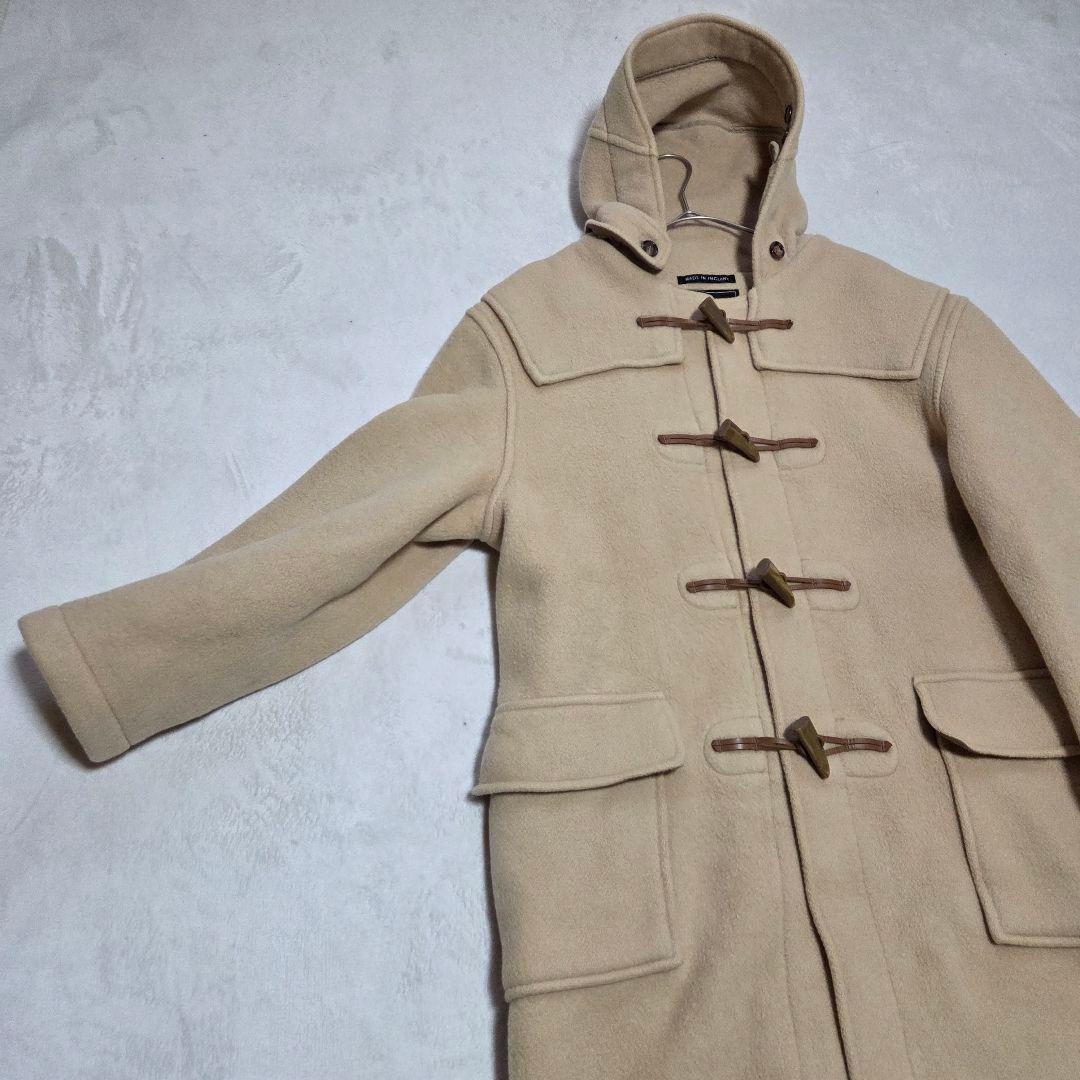 【美品】グローバーオール 90s 英国 イギリス ダッフルコート ベージュ L