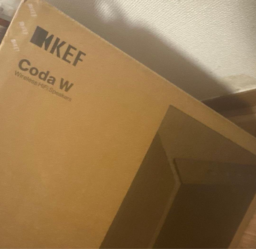 KEF 最新モデル スピーカー Coda W 新品未開封品