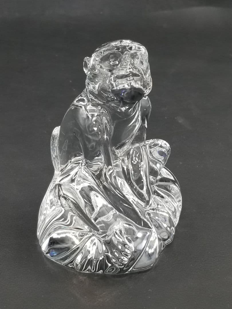 バカラ　干支　猿　置物