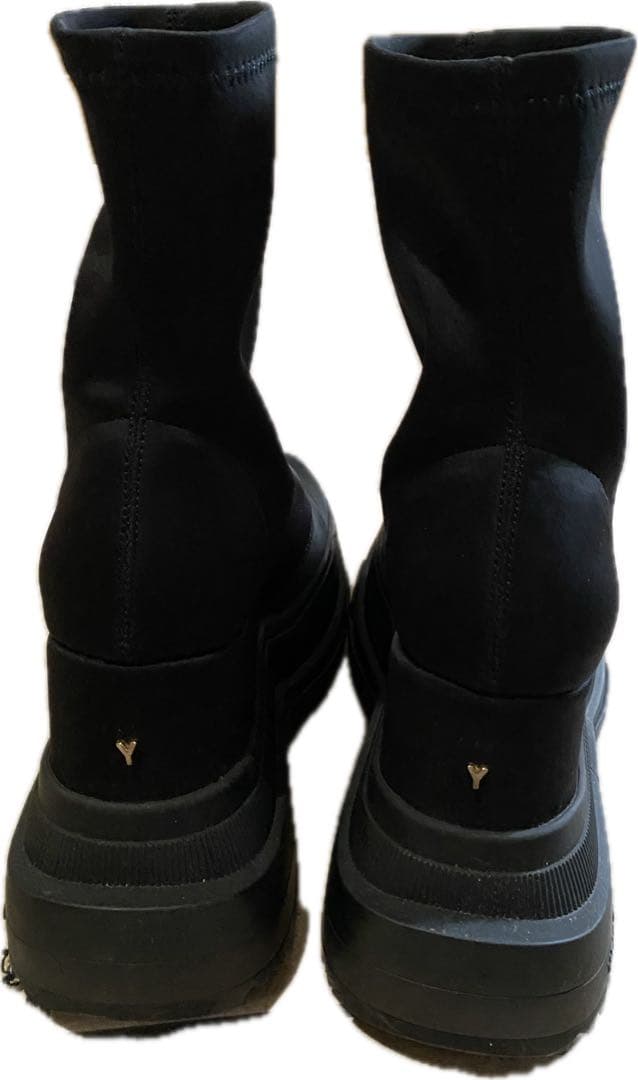 美品【YELLO】 DOUBLE SNEAKER SHORT BOOTS ブーツ