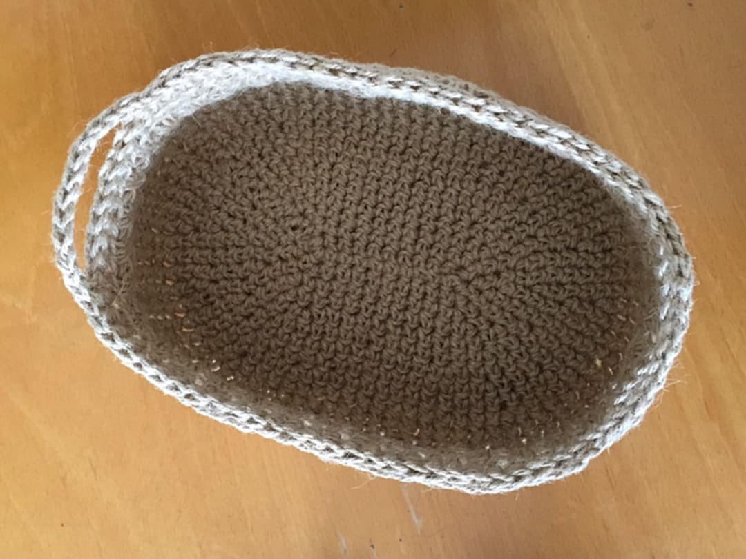 麻紐バスケット   no.114