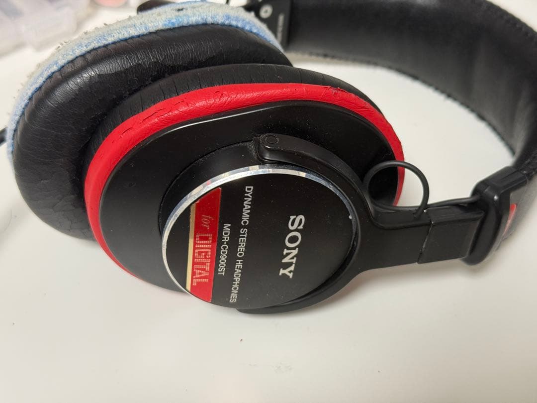 SONY MDR-CD900ST YAXIパッド交換済