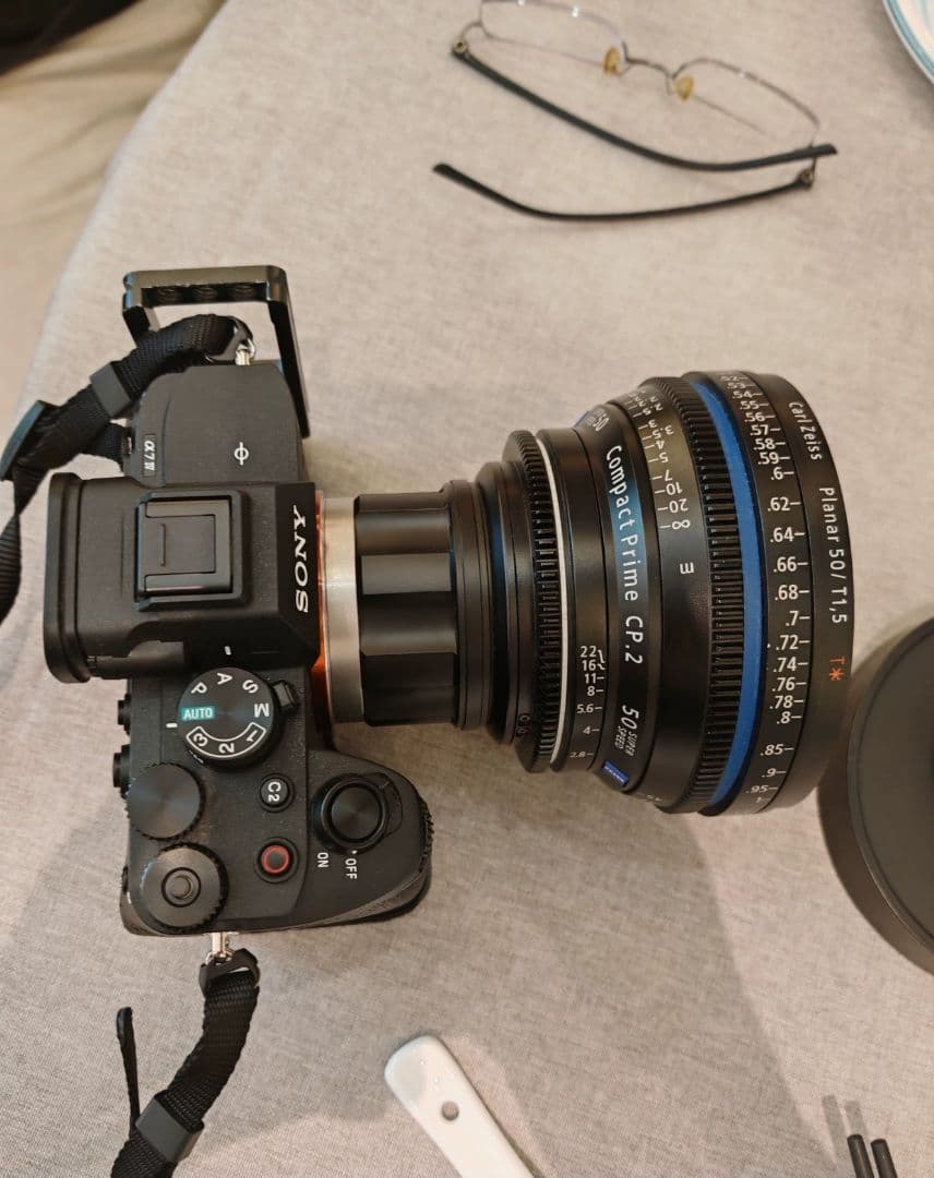 Carl Zeiss CP.2 cp2 50mm T1.5 動画シネマレンズ