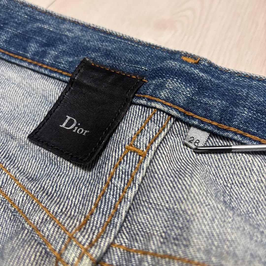 Dior Homme 06AW エディ期 爪痕 デニム ブルー W28