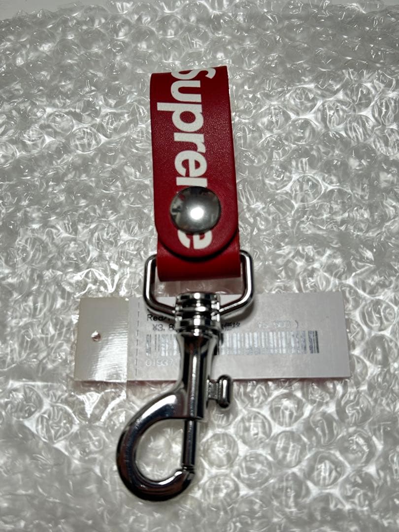 【新品‼️】supreme Leather Key Loop レザーキーループ