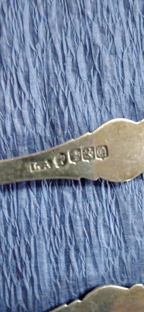 アンティークシルバースプーン2本