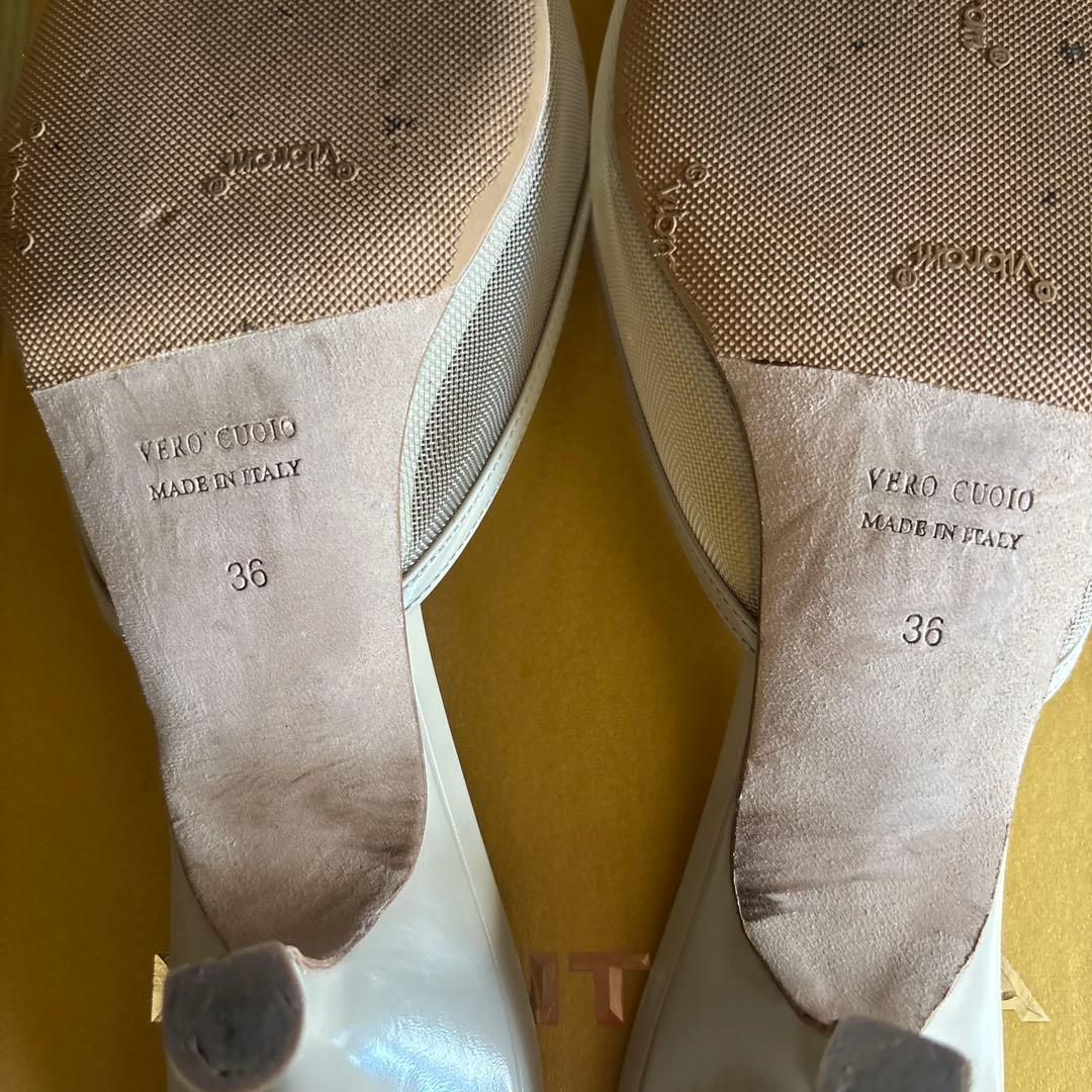 【値下げしました】BRENTELLA ブレンテッラメッシュミュール 36