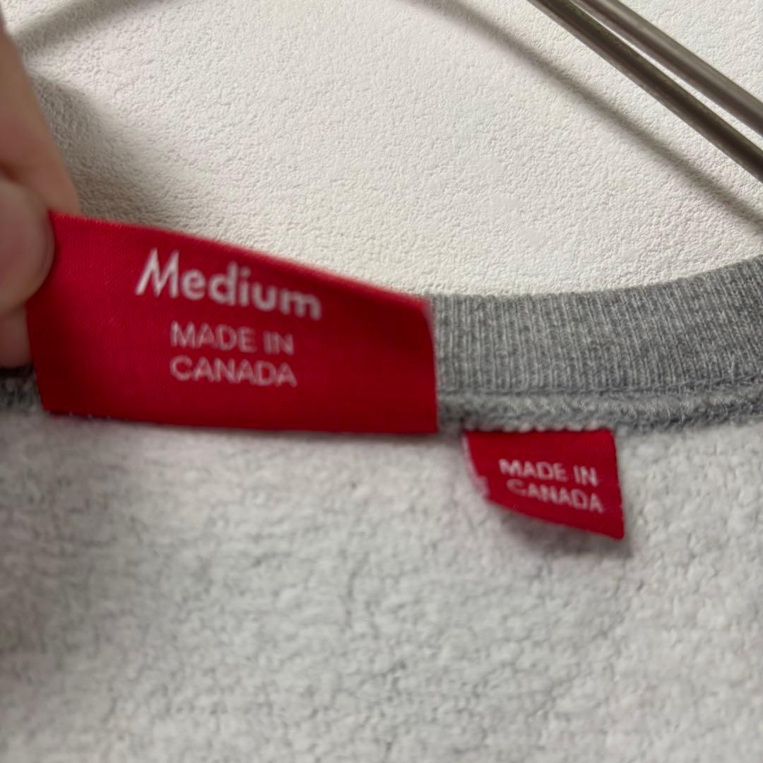 人気✨Supreme スウェット　トレーナー　Sロゴ　ワンポイント　M グレー