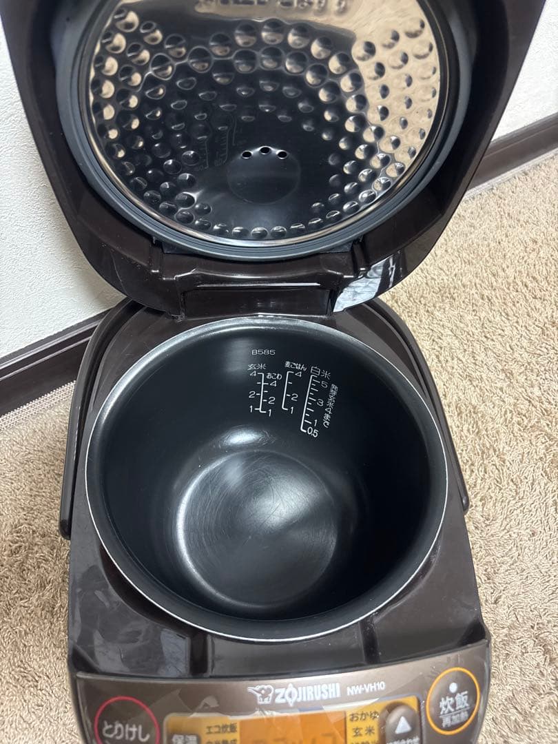 象印 IH炊飯器 5.5合 極め炊き NW-VH10 2021年製